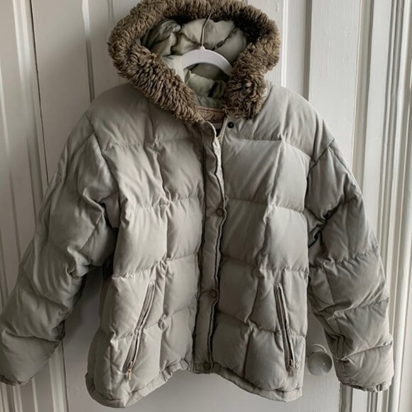 Woolrich Goose Down Hooded Puffer Coat - Picture 1 of 8